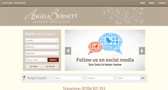 Desktop Screenshot of angelaburnett.com